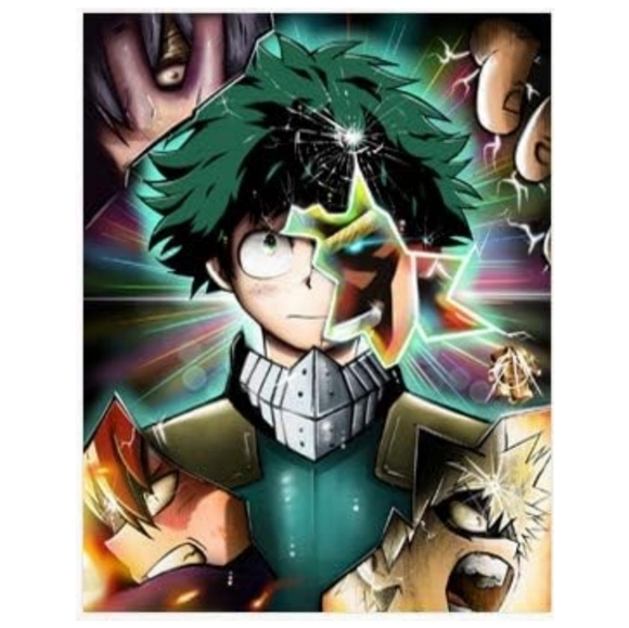 League One for All Izuku Wall Canvas Poster - Picture 8 of 10